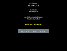 Tablet Screenshot of ip.zeropage.hu